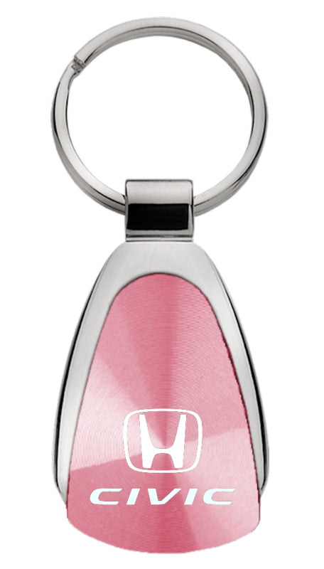 Honda Civic Teardrop Key Fob - Pink