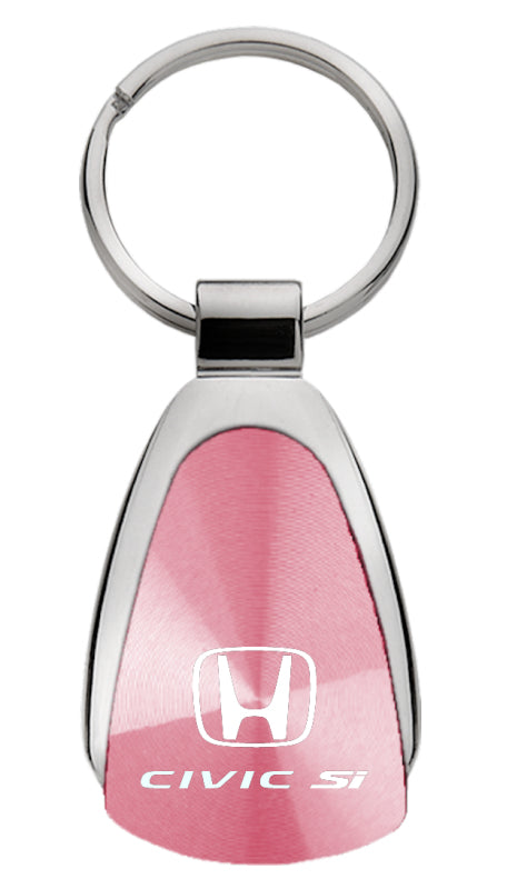 Honda Civic SI Teardrop Key Fob - Pink