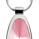 Jeep 4xe Teardrop Key Fob - Pink