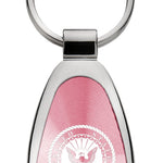 Military U.S. Navy Teardrop Key Fob - Pink