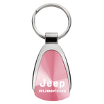 Jeep Rubicon Teardrop Key Fob - Pink