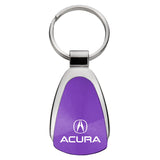 Acura Teardrop Key Fob - Purple