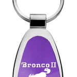 Ford Bronco II Teardrop Key Fob - Purple