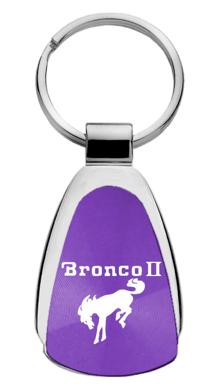 Ford Bronco II Teardrop Key Fob - Purple