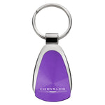 Chrysler Teardrop Key Fob - Purple