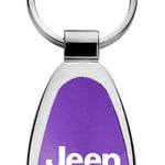 Jeep Grand Wagoneer Teardrop Key Fob - Purple