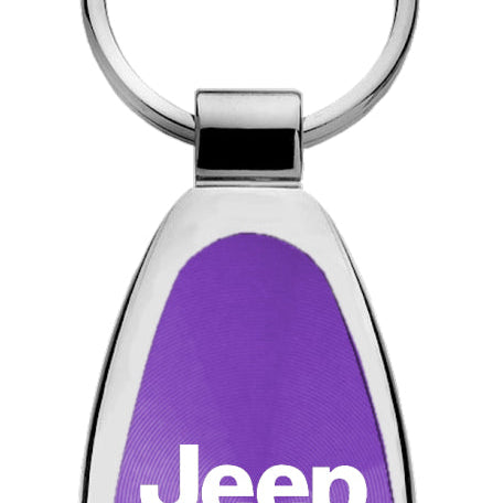 Jeep Grand Wagoneer Teardrop Key Fob - Purple