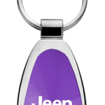 Jeep 4xe Teardrop Key Fob - Purple