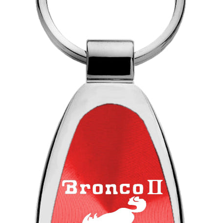 Ford Bronco II Teardrop Key Fob - Red