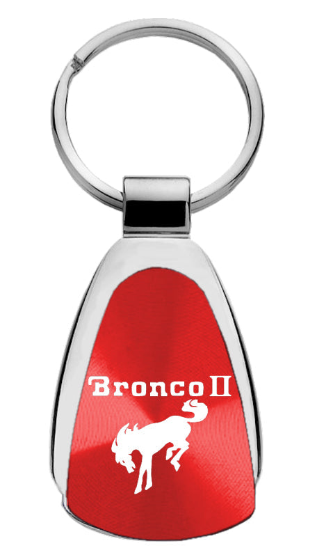 Ford Bronco II Teardrop Key Fob - Red