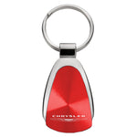 Chrysler Teardrop Key Fob - Red