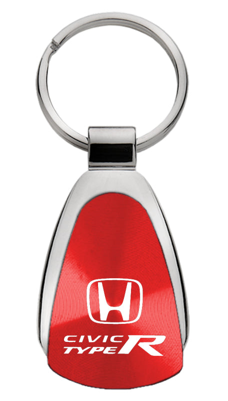 Honda Civic Type R Teardrop Key Fob - Red