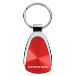 Dodge Teardrop Key Fob - Red