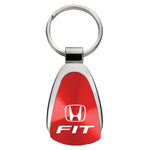 Honda Fit Teardrop Key Fob - Red