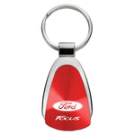 Ford Focus Teardrop Key Fob - Red