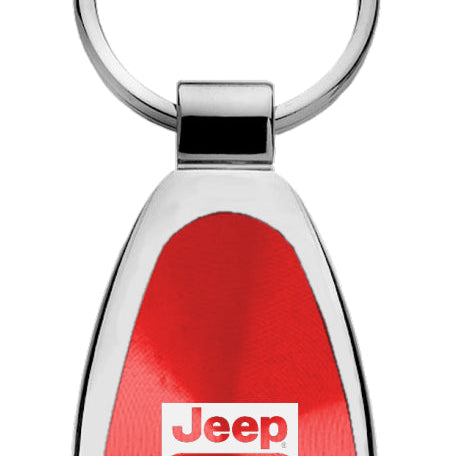 Jeep Gladiator Teardrop Key Fob - Red