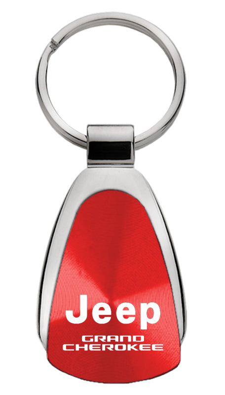 Jeep Grand Cherokee Teardrop Key Fob - Red