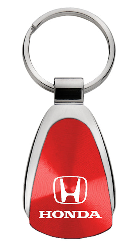 Honda Teardrop Key Fob - Red