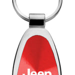 Jeep 4xe Teardrop Key Fob - Red