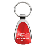 Mustang GT Teardrop Key Fob - Red