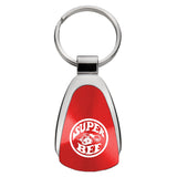 Plymouth Super Bee Teardrop Key Fob - Red