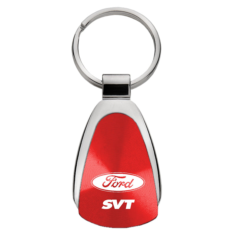 Mustang SVT Teardrop Key Fob - Red