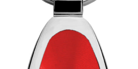 Ram TRX Dino Teardrop Key Fob - Red