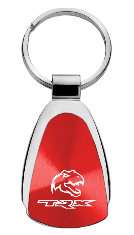 Ram TRX Dino Teardrop Key Fob - Red