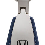 Honda Accord Leather Teardrop Key Fob - Blue