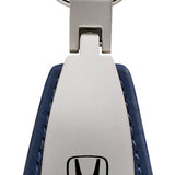 Honda Accord Leather Teardrop Key Fob - Blue