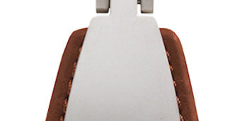 Acura Leather Teardrop Key Fob - Brown