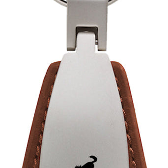 Ford Bronco 2020 Leather Teardrop Key Fob - Brown