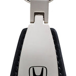 Honda CR-V Leather Teardrop Key Fob - Black