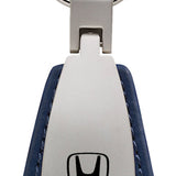 Honda CR-V Leather Teardrop Key Fob - Blue