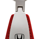 Honda CR-V Leather Teardrop Key Fob - Red