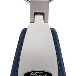 Ford F-150 Leather Teardrop Key Fob - Blue