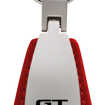 Nissan GTR Leather Teardrop Key Fob - Red