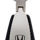 Honda Leather Teardrop Key Fob - Black