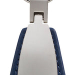 Nissan Juke Leather Teardrop Key Fob - Blue