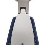 Lincoln Leather Teardrop Key Fob - Blue