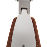 Lincoln Leather Teardrop Key Fob - Brown