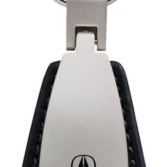 Acura MDX Leather Teardrop Key Fob - Black