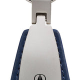 Acura MDX Leather Teardrop Key Fob - Blue