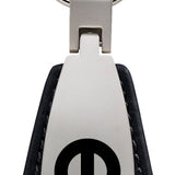 Mopar Leather Teardrop Key Fob - Black