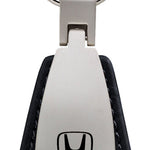 Honda Pilot Leather Teardrop Key Fob - Black