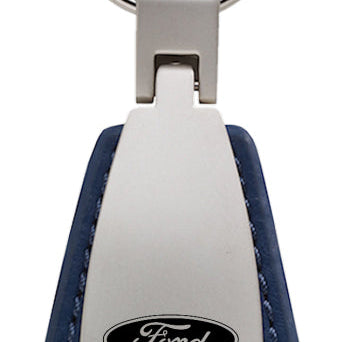 Ford Escape Leather Teardrop Key Fob - Blue