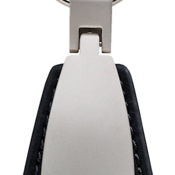 Nissan Xterra Leather Teardrop Key Fob - Black