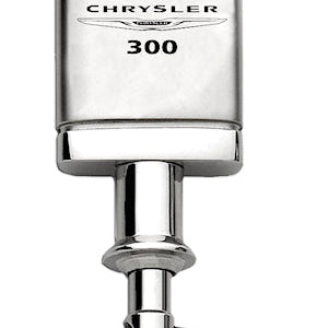 Chrysler 300 Satin-Chrome Valet Key Fob - Silver