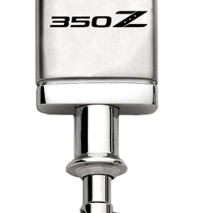 Nissan 350Z Satin-Chrome Valet Key Fob - Silver