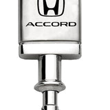 Honda Accord Satin-Chrome Valet Key Fob - Silver